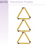【難問】マッチ棒で正三角形を4つ作る！？
